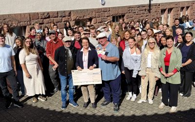 8.800 Euro für „Glück im Unglück“ Studierende der FakS Aschaffenburg engagieren sich für Kinder in Würzburg